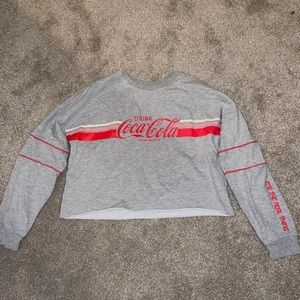 Coca Cola cropped long sleeve